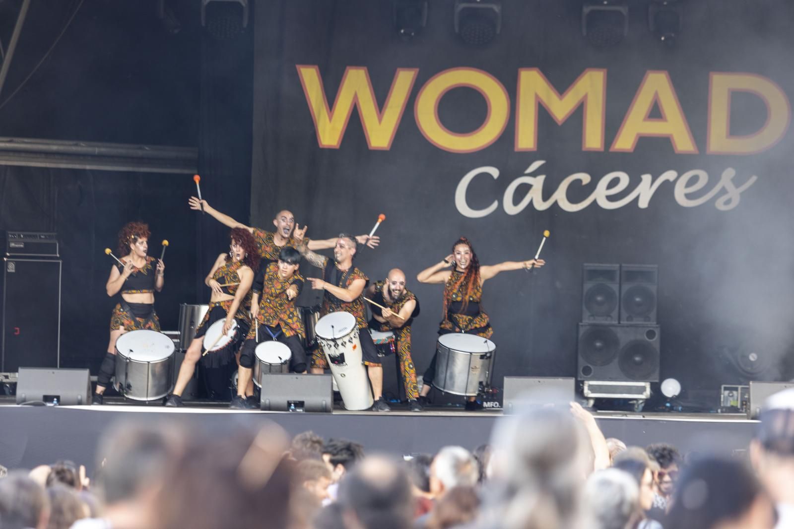 La primera jornada de Womad Cáceres 2024, en imágenes