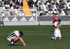 La desolación ha sido una de las constantes para el Badajoz esta temporada.