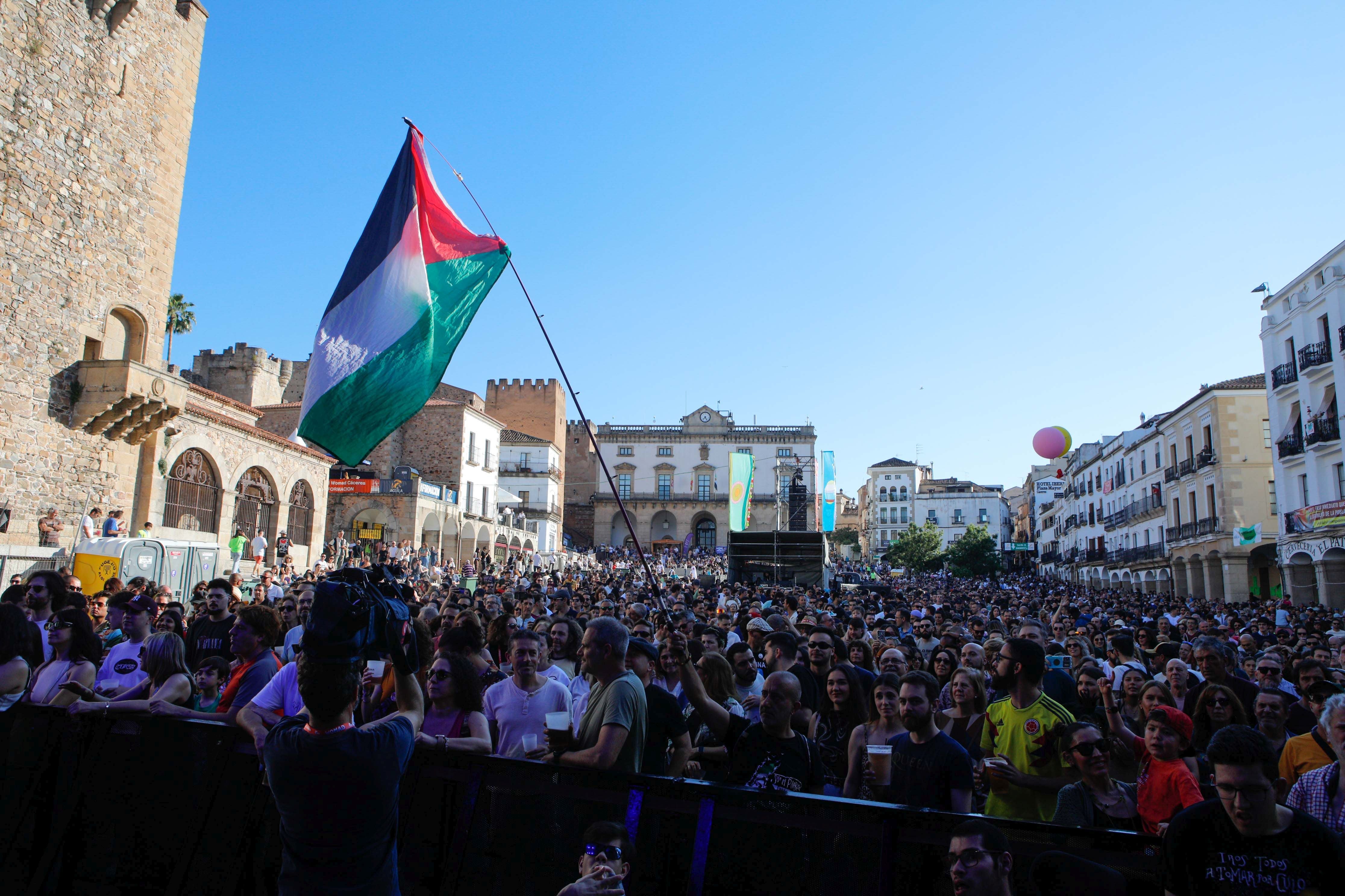 Ambiente de este sábado en el Womad de Cáceres (II)