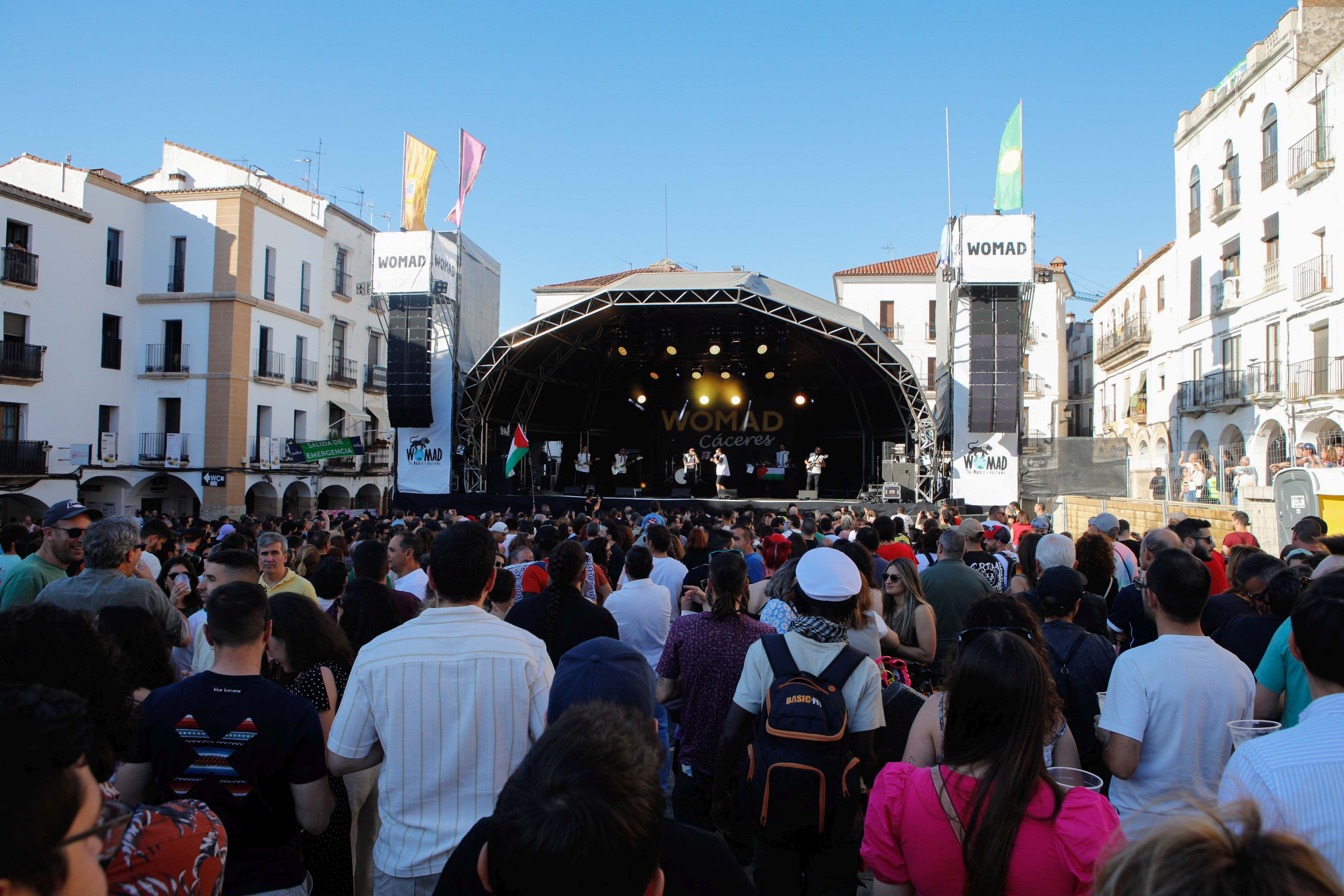 Ambiente de este sábado en el Womad de Cáceres (III)