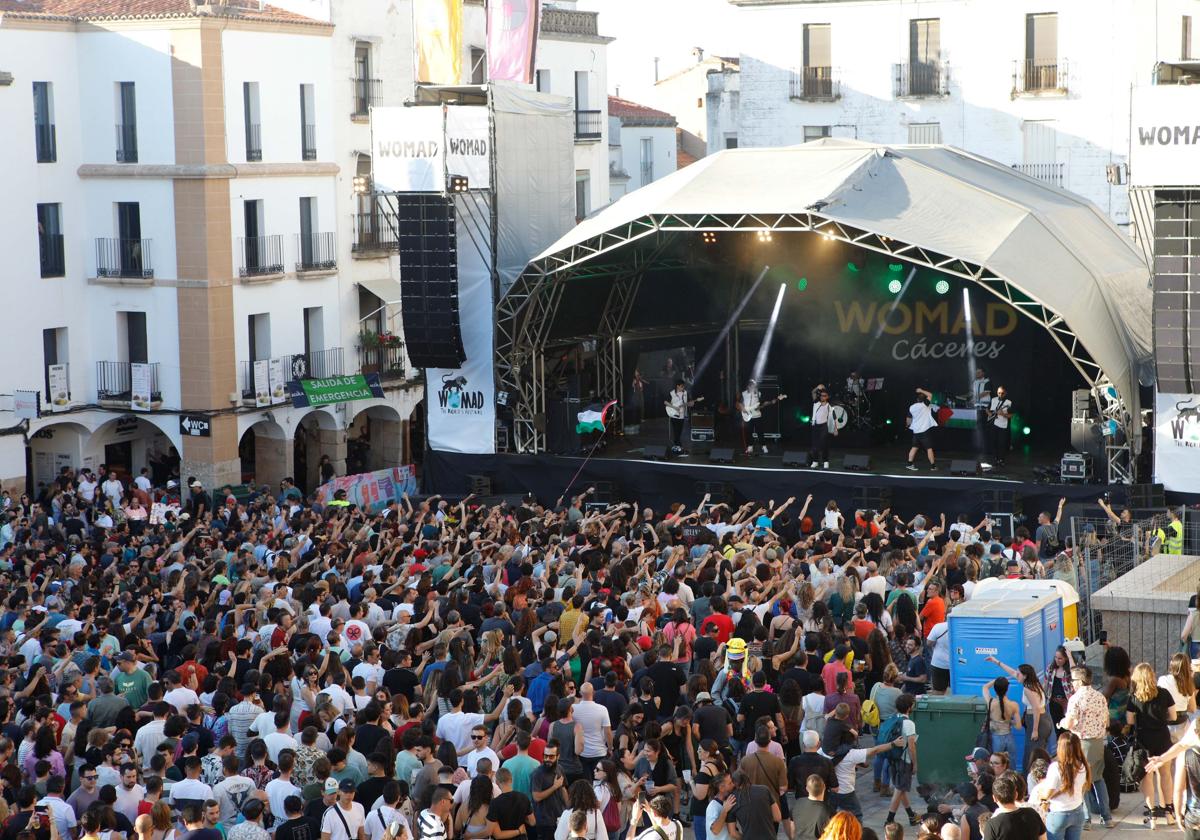 Ambiente de este sábado en el Womad de Cáceres (III)