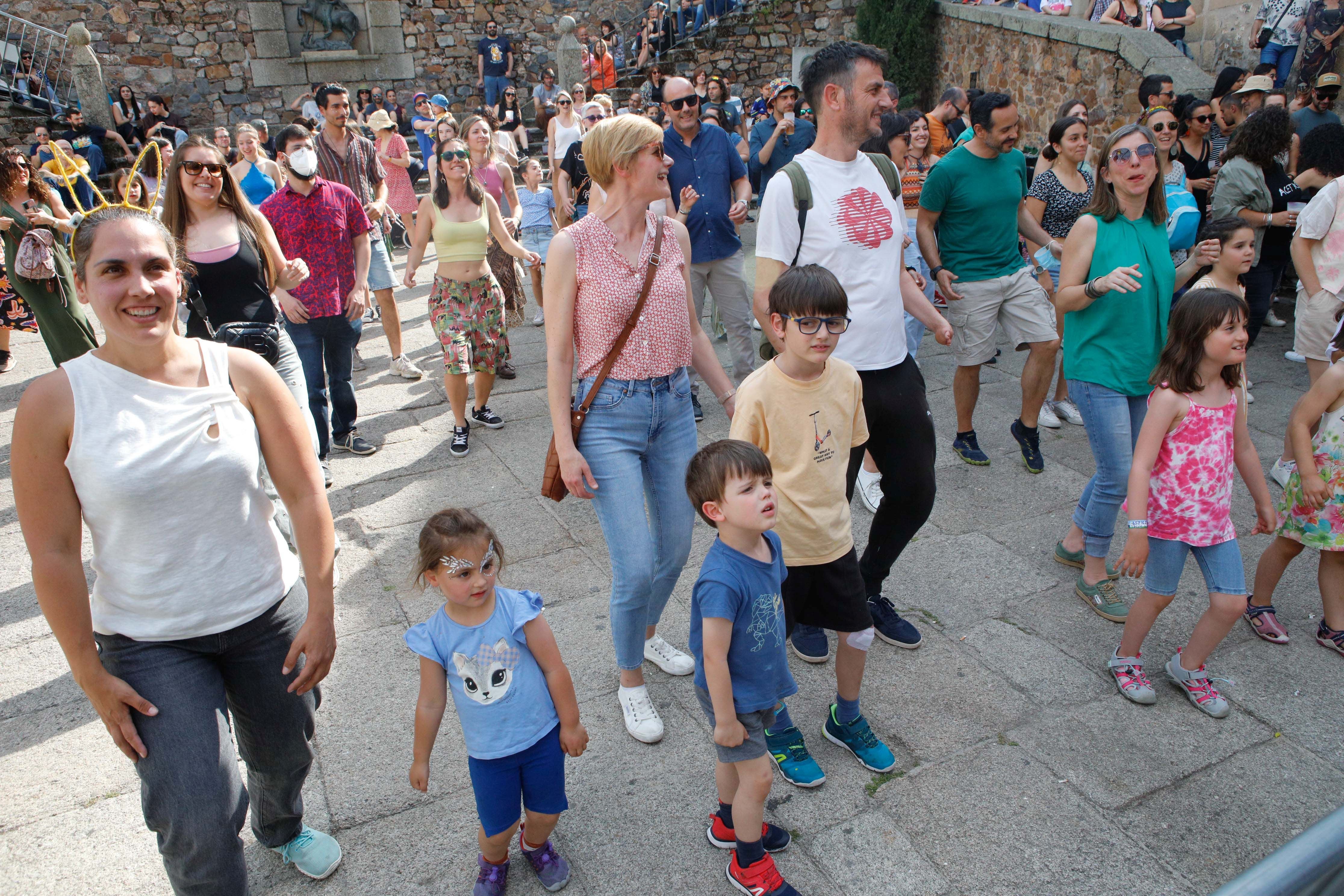 Ambiente de este sábado en el Womad de Cáceres (I)