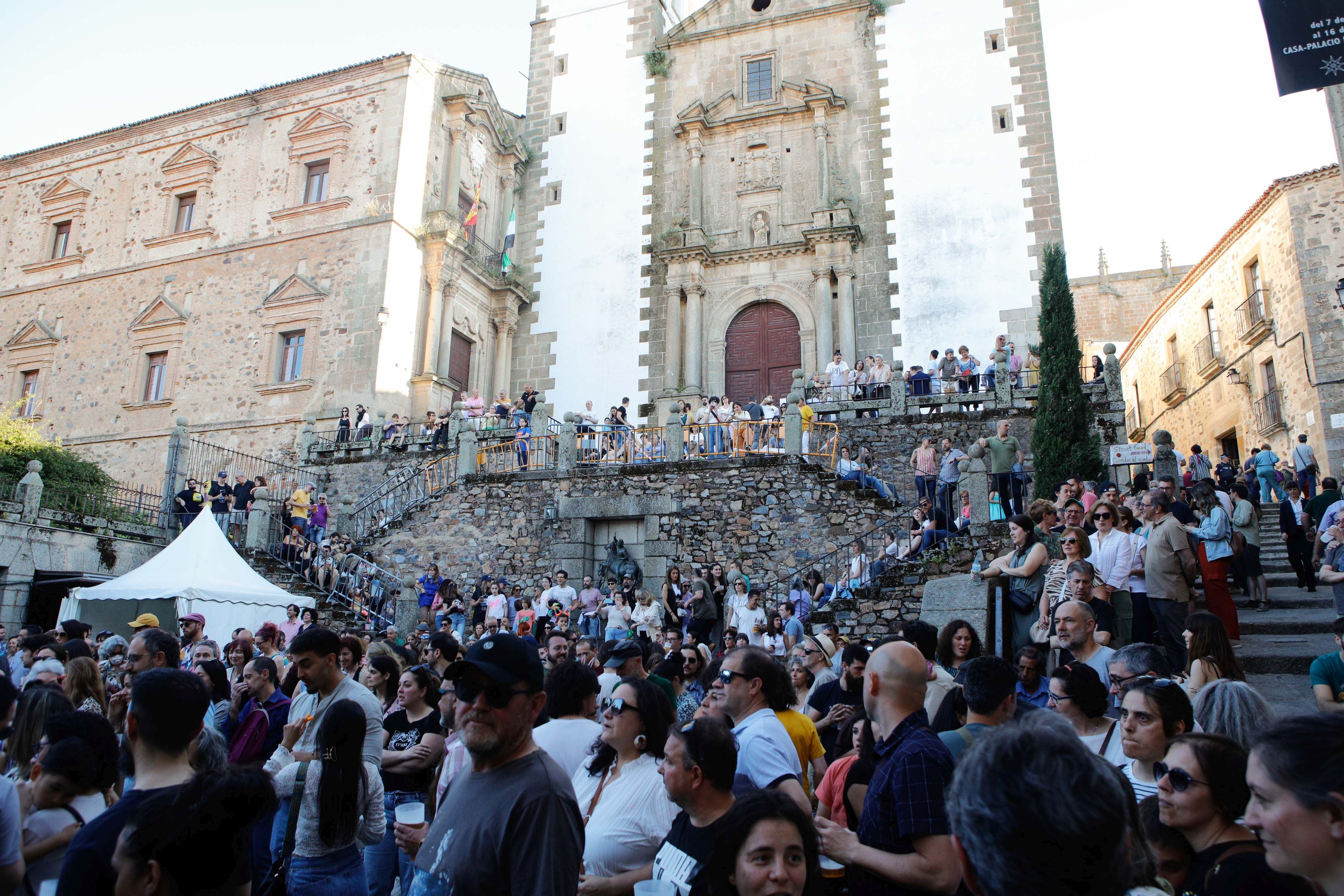 Ambiente de este sábado en el Womad de Cáceres (I)