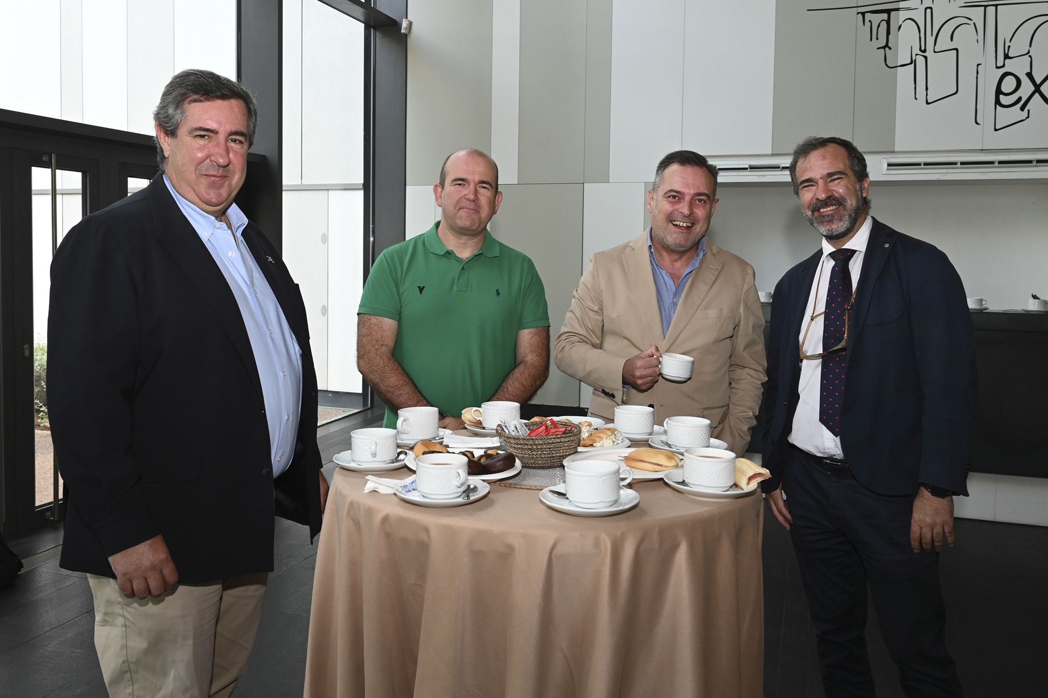 Gregorio Moreno, Sergio Caño, Juan Vilar y Antonio Ruiz.