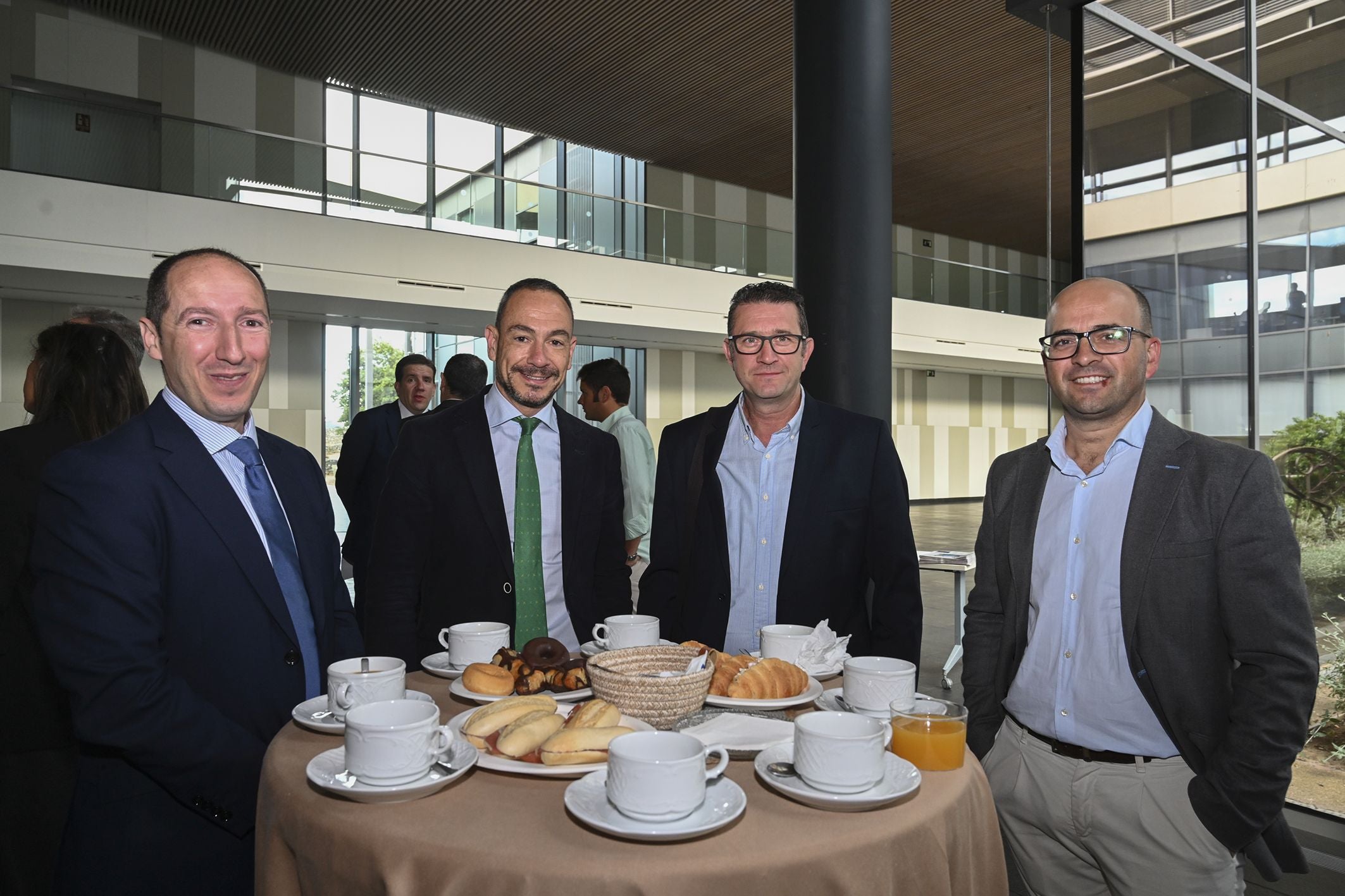 Rafael Vizcaíno, Pedro Herrera, Rafael García y Pepe Calero.