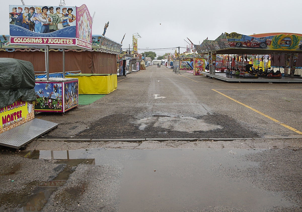 Vista del recinto ferial de Cáceres.