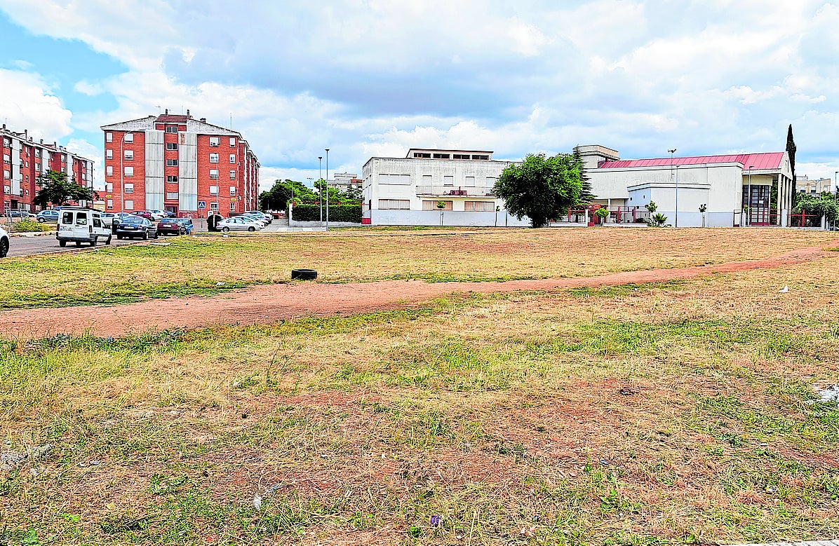 Algunos de los solares de Suerte de Saavedra ya han sido desbrozados.