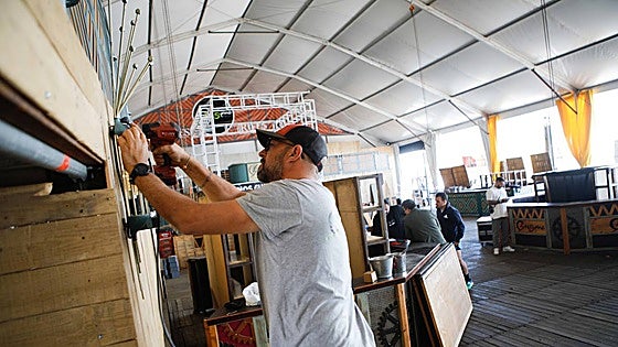 La preferia de Cáceres arranca este viernes con un centenar de atracciones y 15 casetas