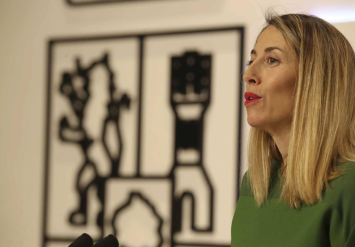 María Guardiola, presidenta de la Junta de Extremadura.