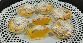 Pastelitos de lonchas de queso