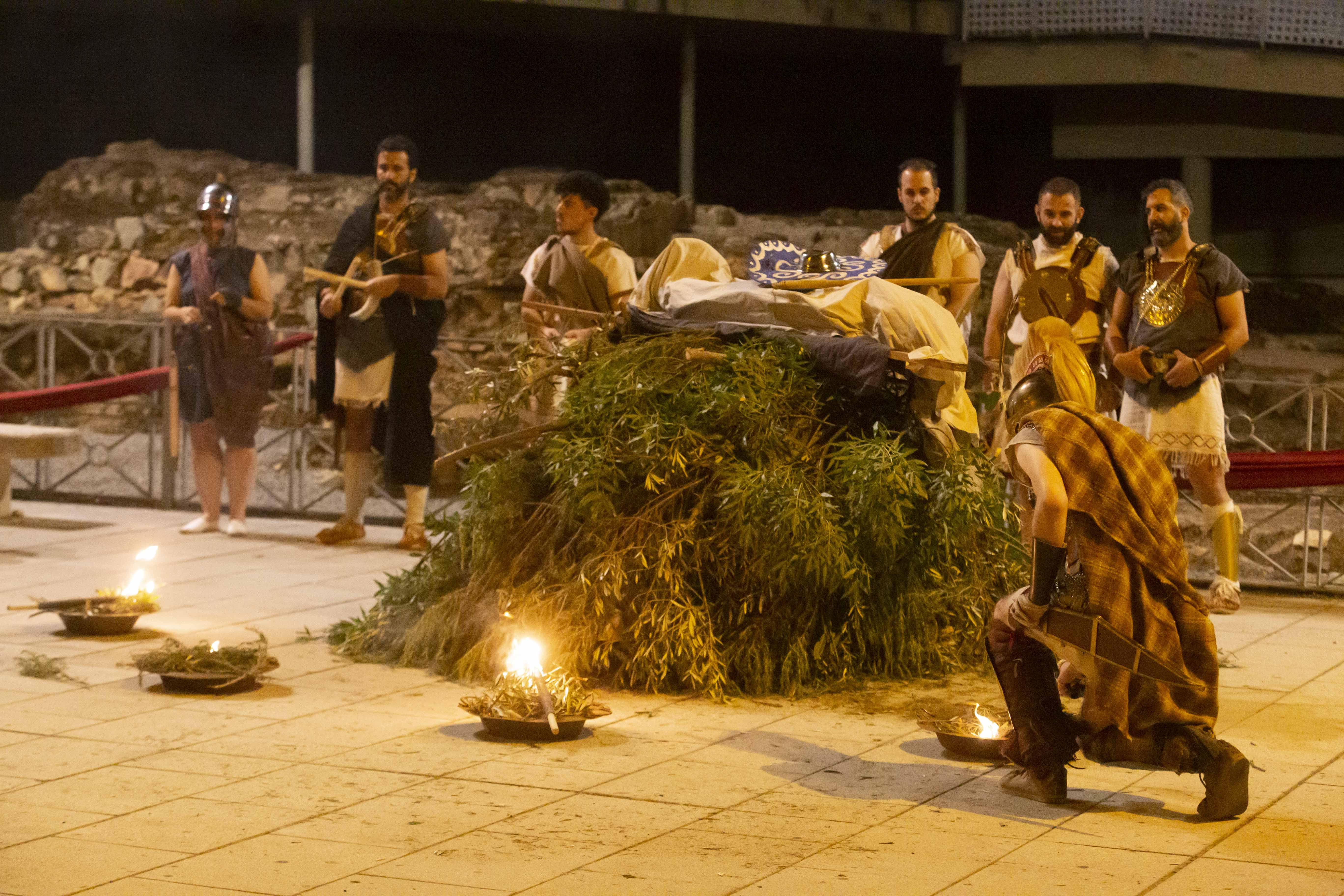 Emerita Lvdica | Las mejores imágenes de la recreación de un funeral celtíbero