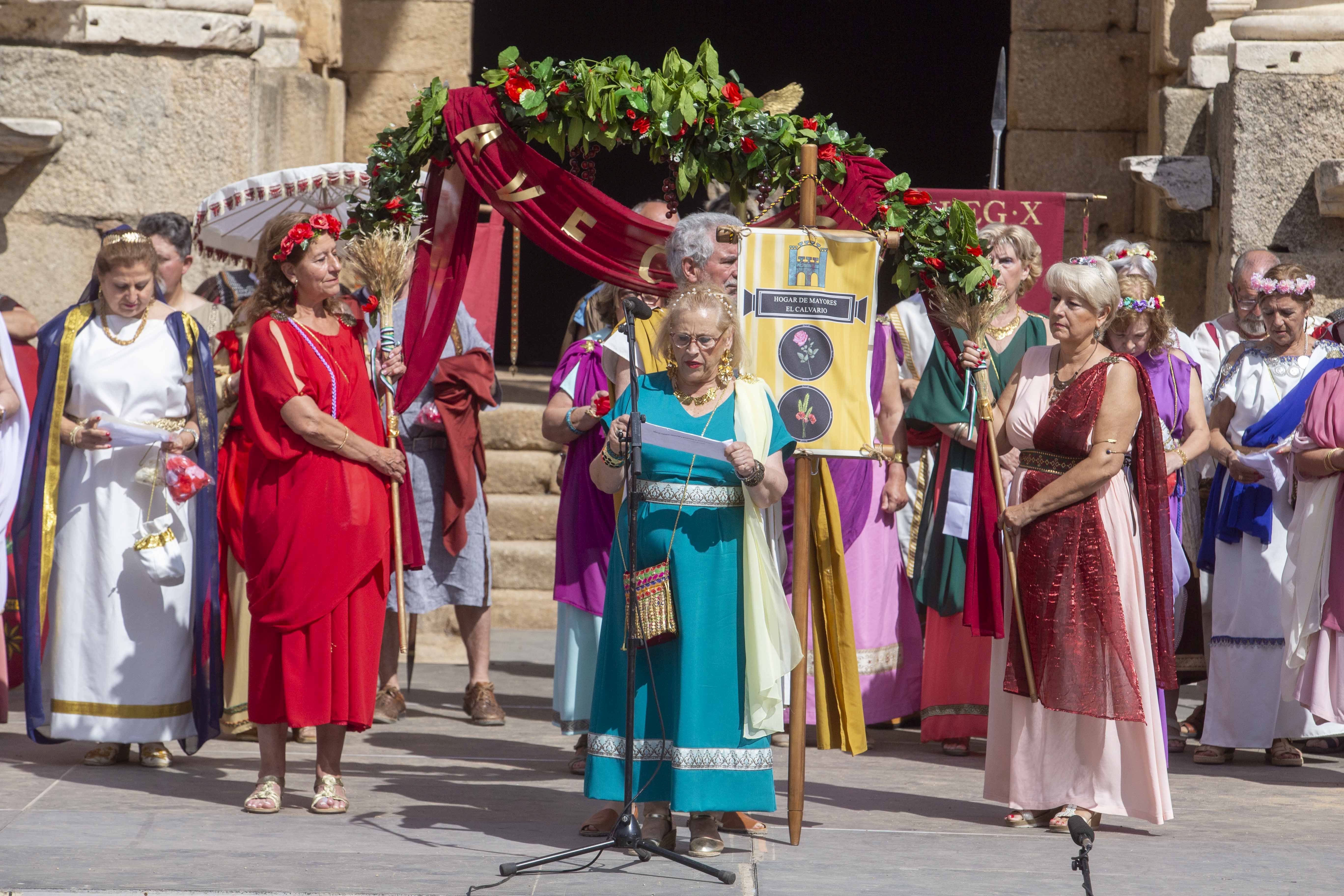 Emerita Lvdica | Así ha sido la recreación de la ceremonia &#039;Rosaliae&#039;