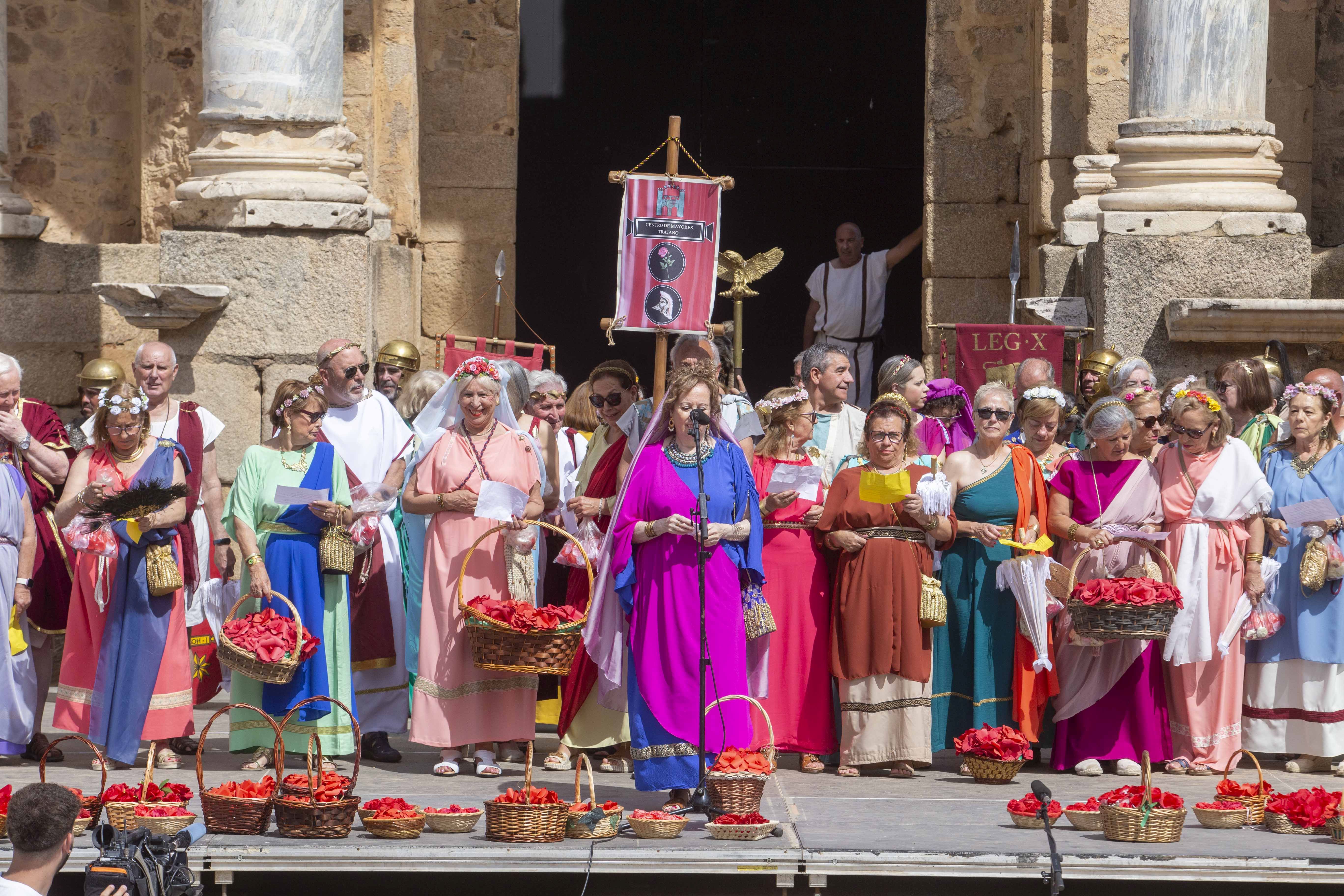 Emerita Lvdica | Así ha sido la recreación de la ceremonia &#039;Rosaliae&#039;