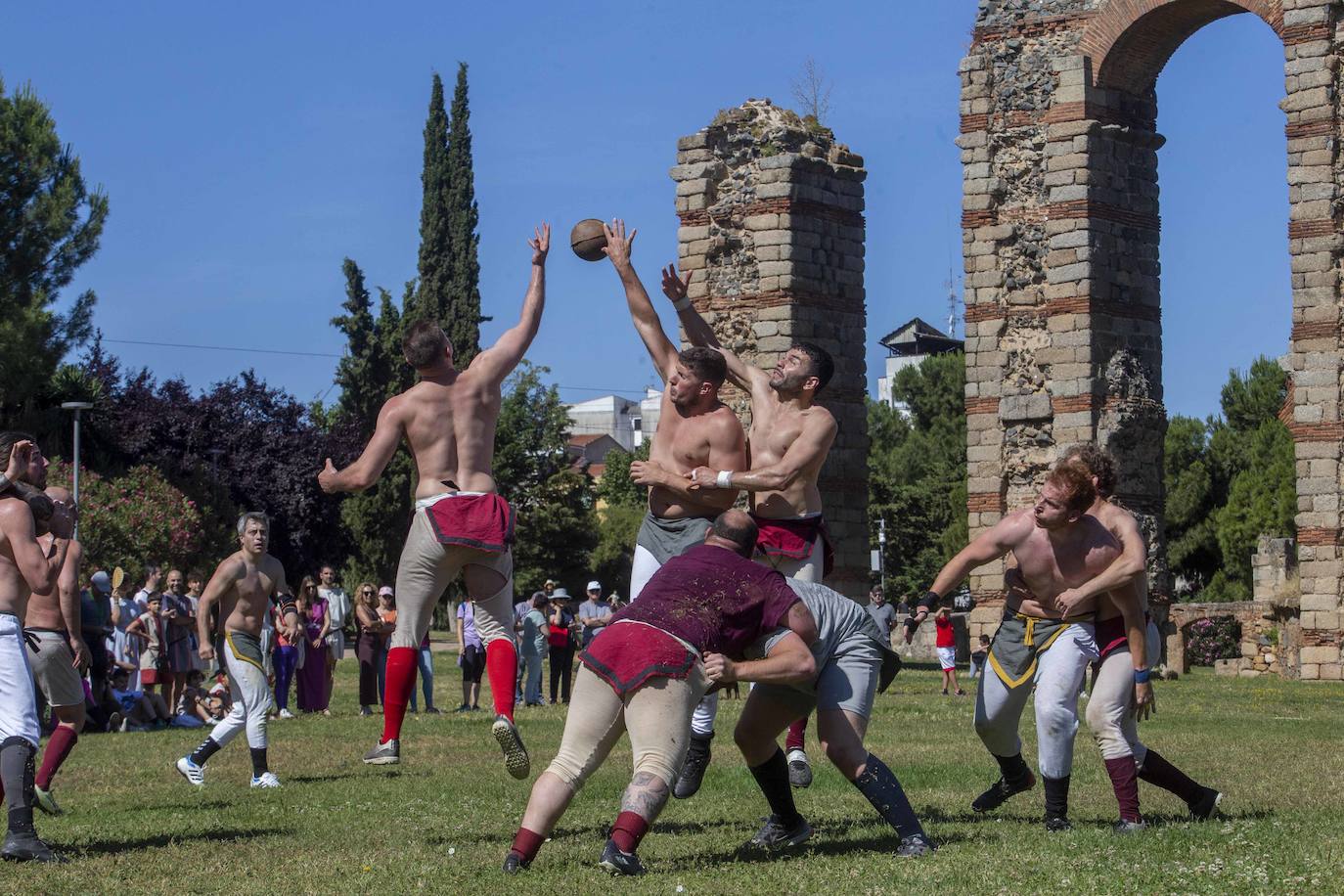 Calcio storico en Emerita Lvdica, en imágenes (II)