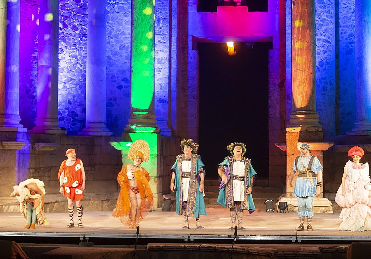 Imágenes de la representación de &#039;Los gemelos&#039;