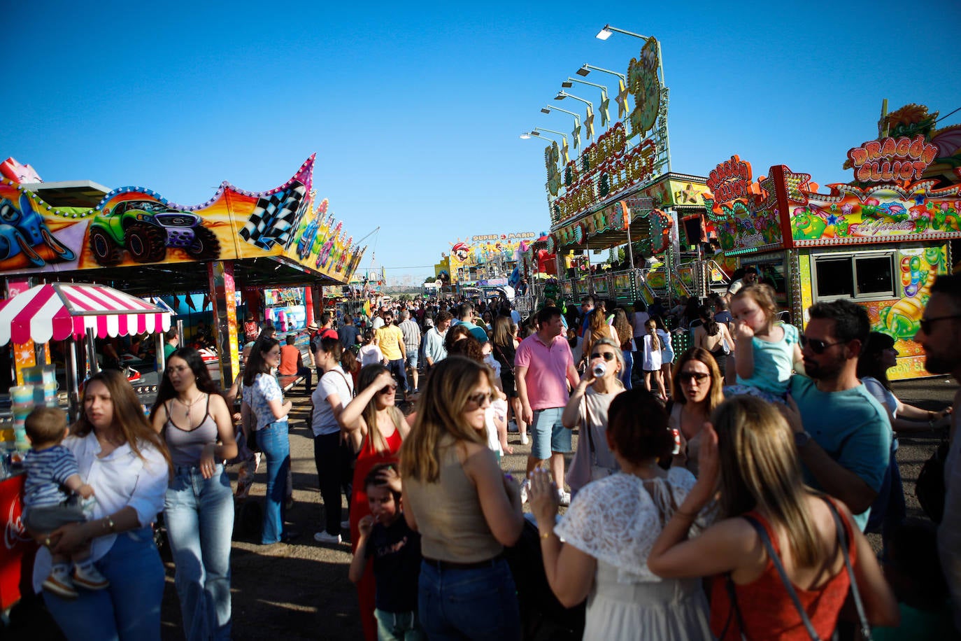 Las mejores imágenes del segundo Día del Niño en la Feria de San Fernando de Cáceres