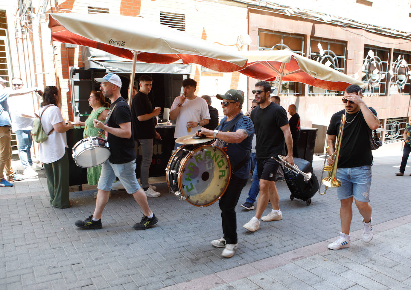 Ambiente de la Feria de Día de Cáceres