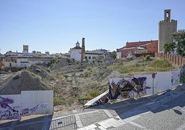 Estado del solar del Campillo.