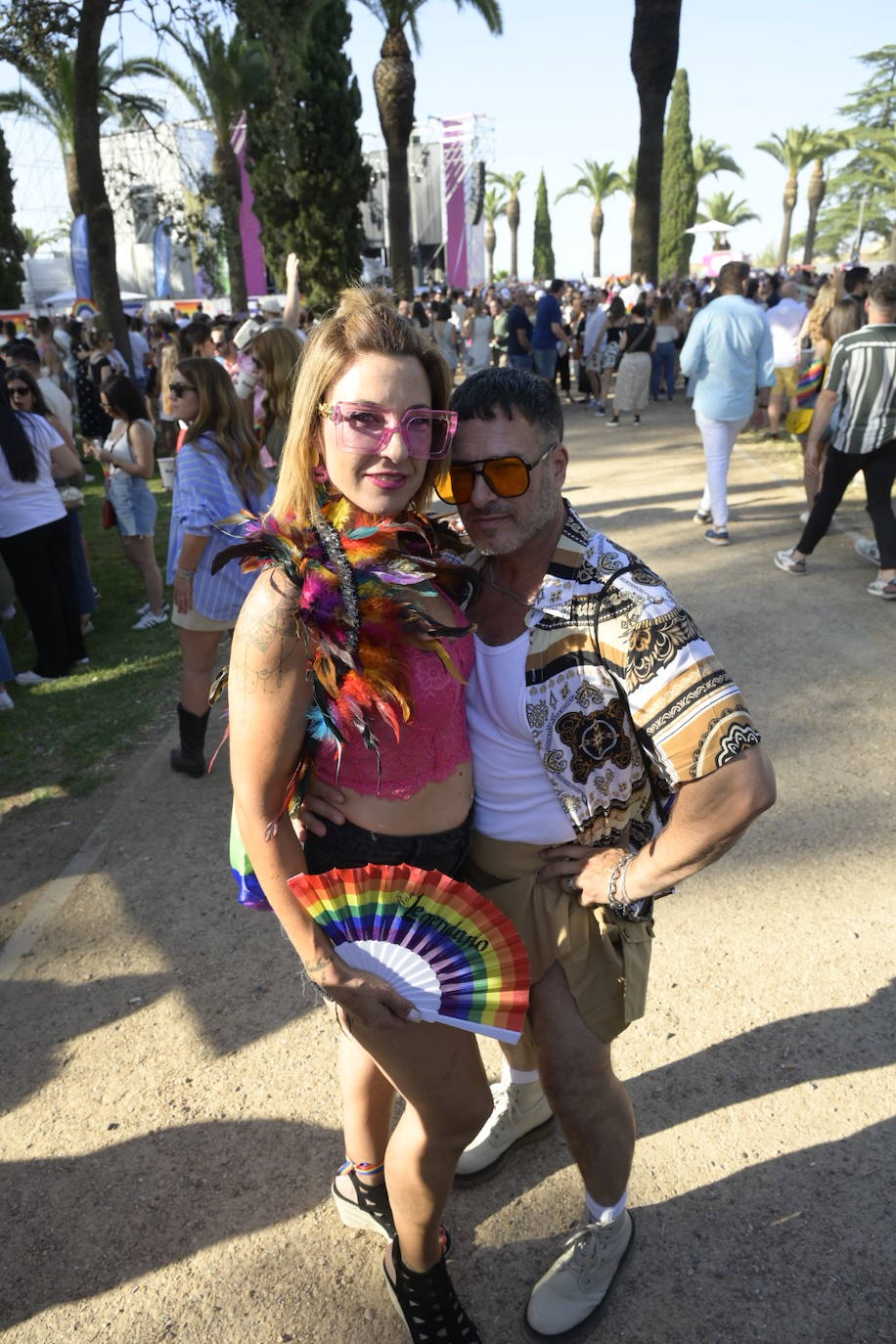 Las mejores fotos de la fiesta de Los Palomos en la Alcazaba (I)