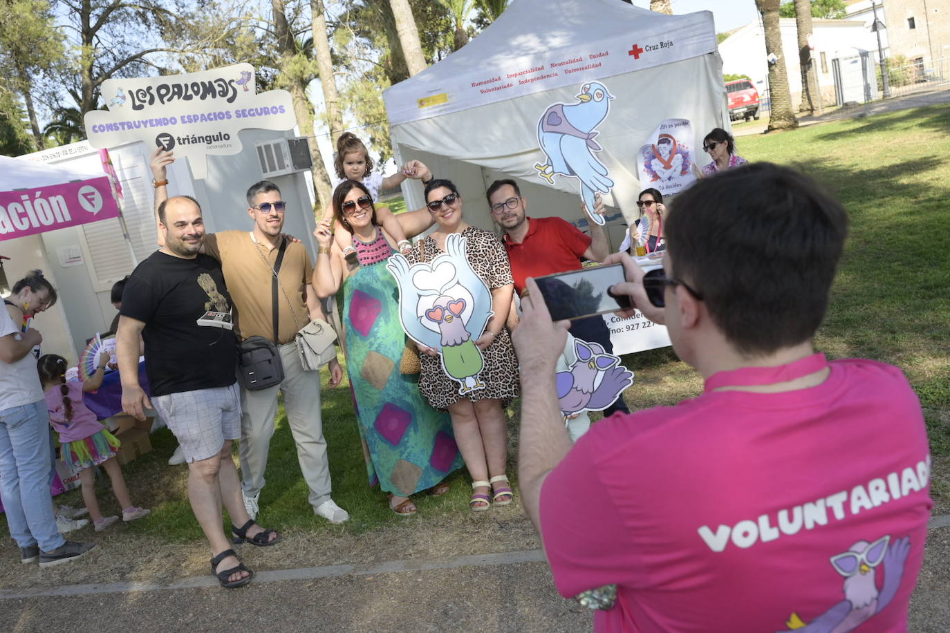 Las mejores fotos de la fiesta de Los Palomos en la Alcazaba (I)