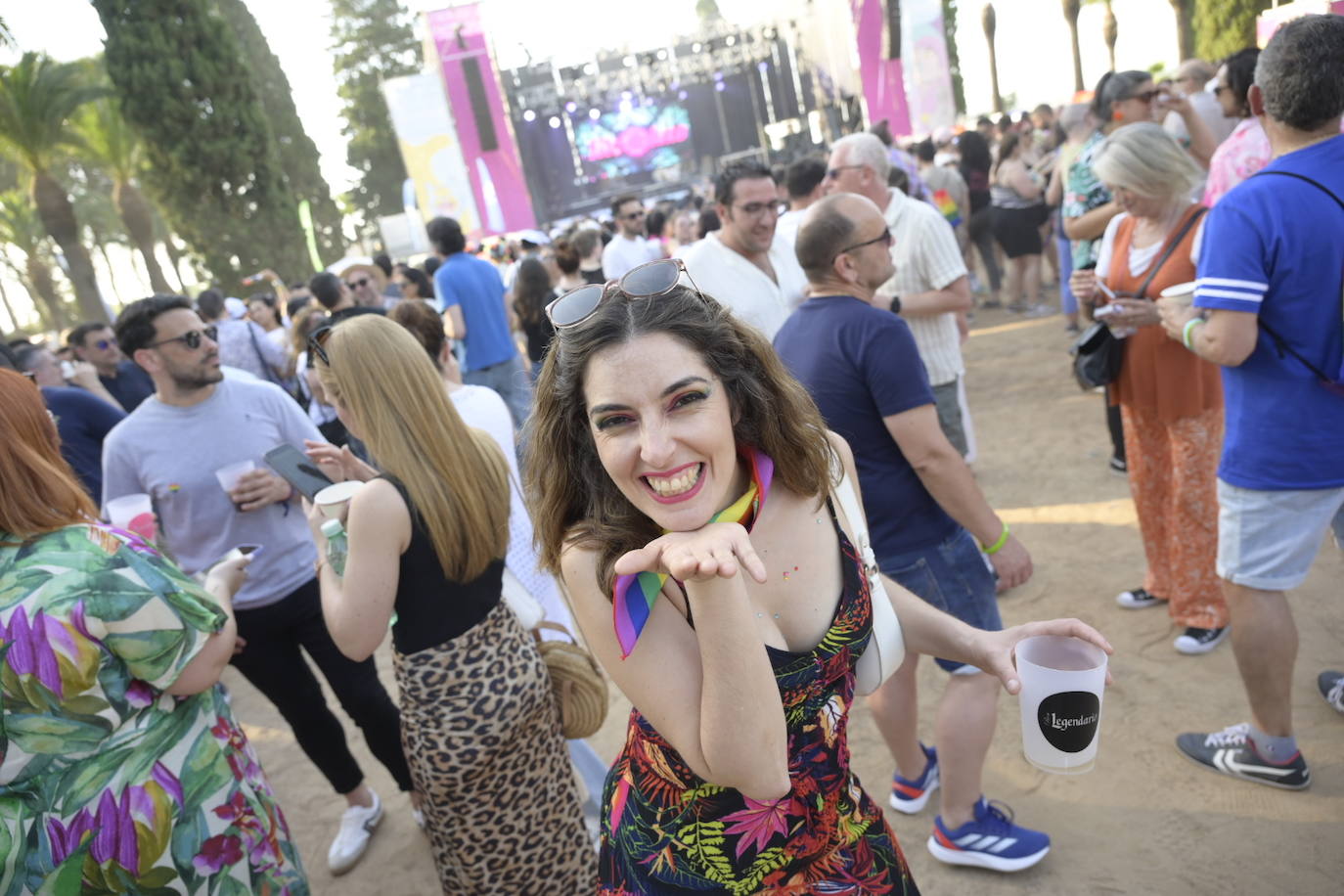 Las mejores fotos de la fiesta de Los Palomos en la Alcazaba (II)