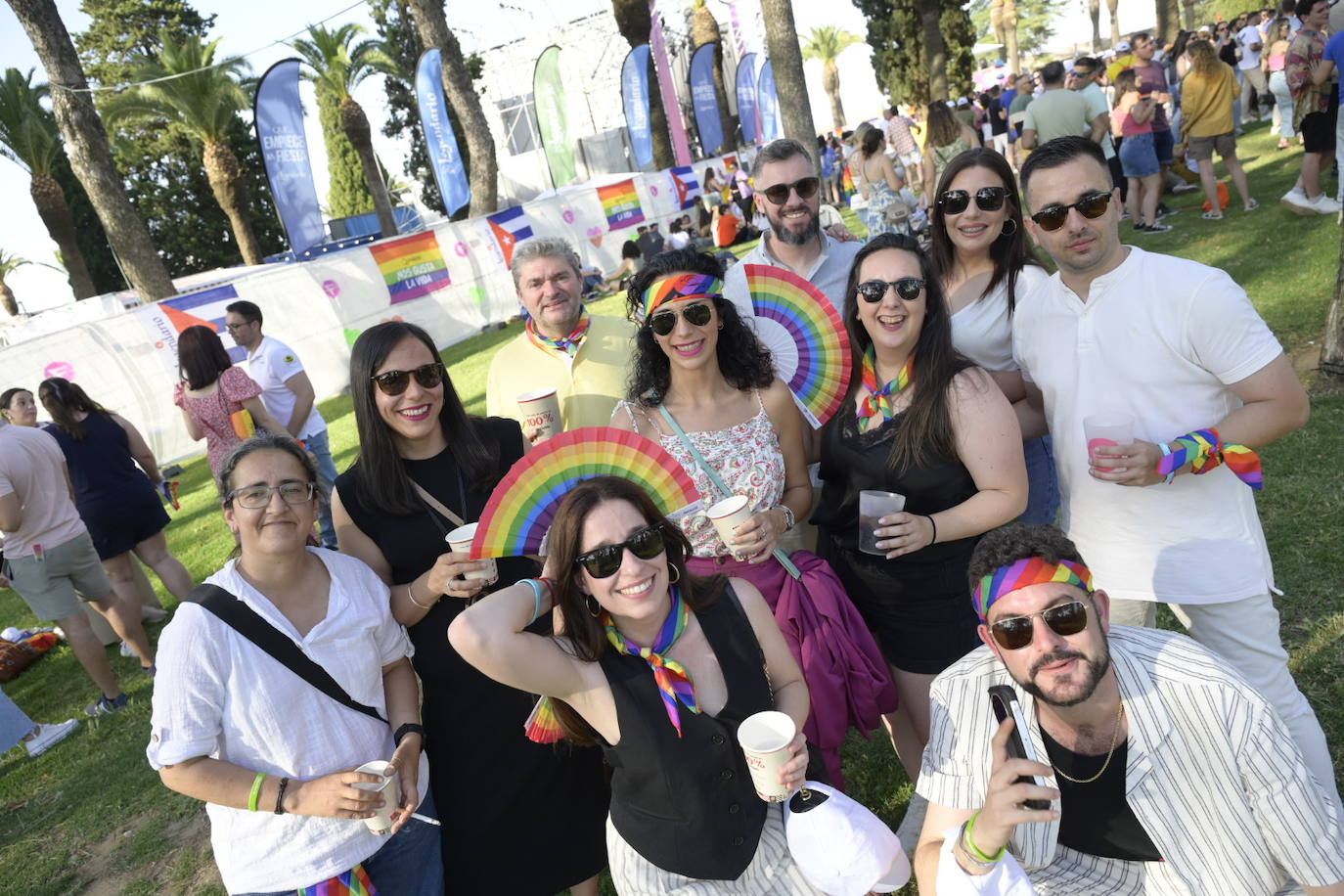 Las mejores fotos de la fiesta de Los Palomos en la Alcazaba (II)