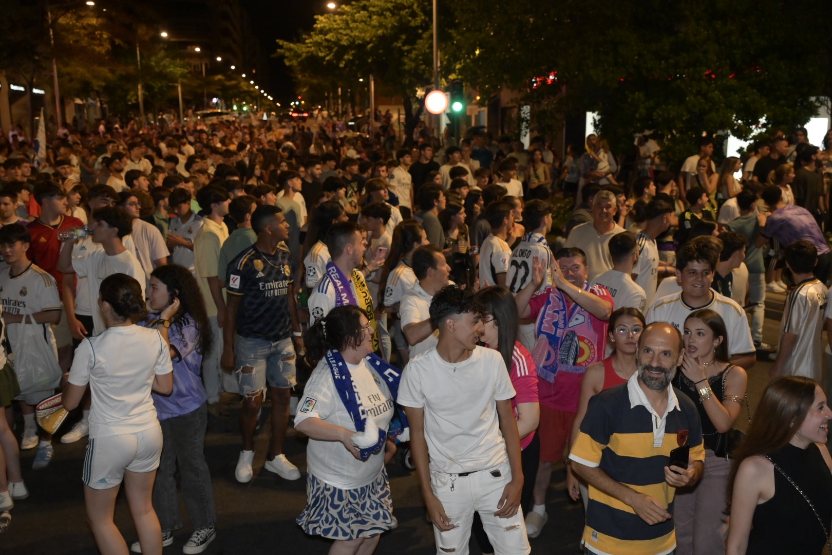 Badajoz celebra la decimoquinta Champions del Real Madrid