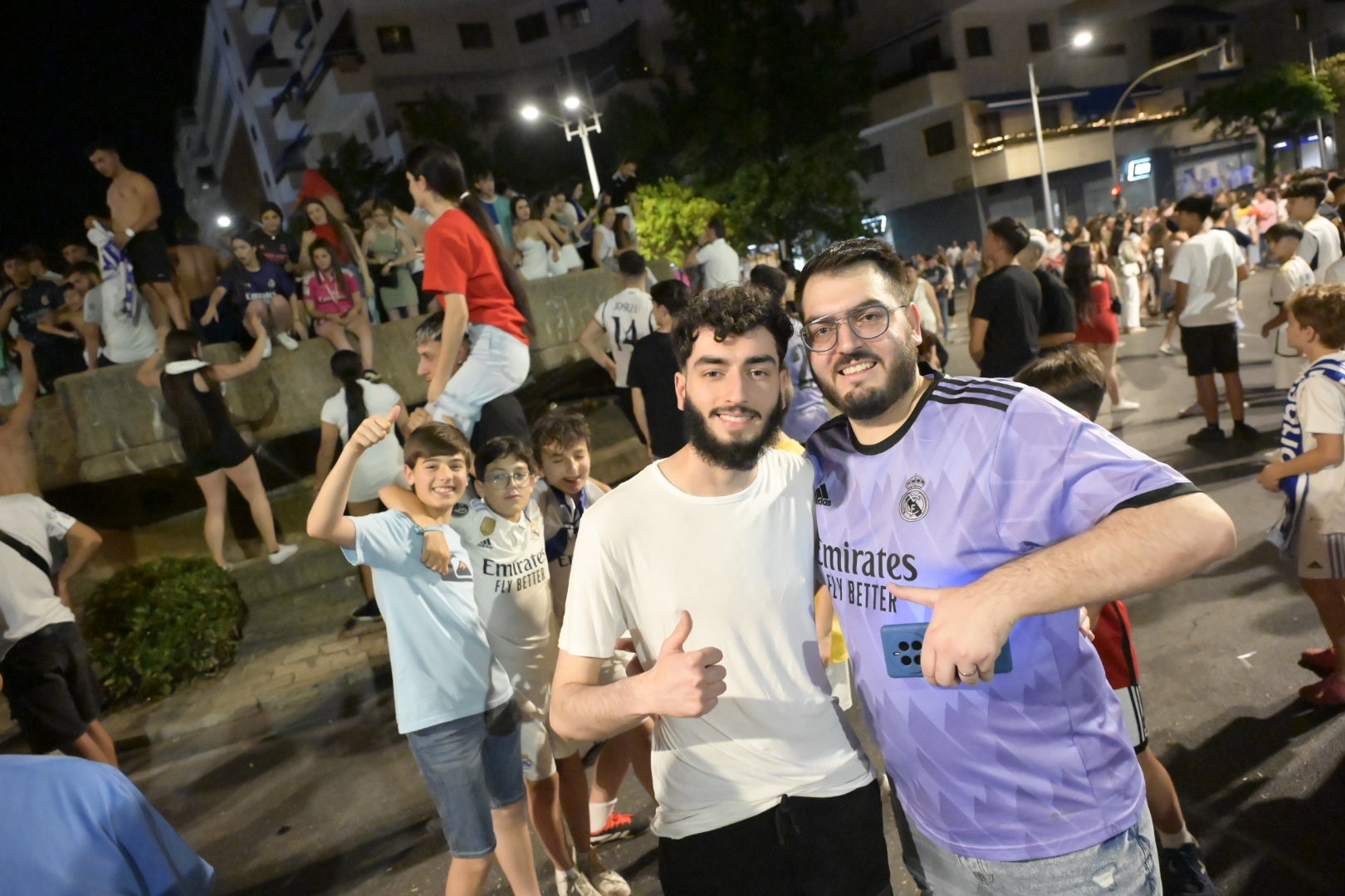 Badajoz celebra la decimoquinta Champions del Real Madrid