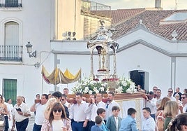 Llegada del Corpus Christi a la iglesia de Santa María