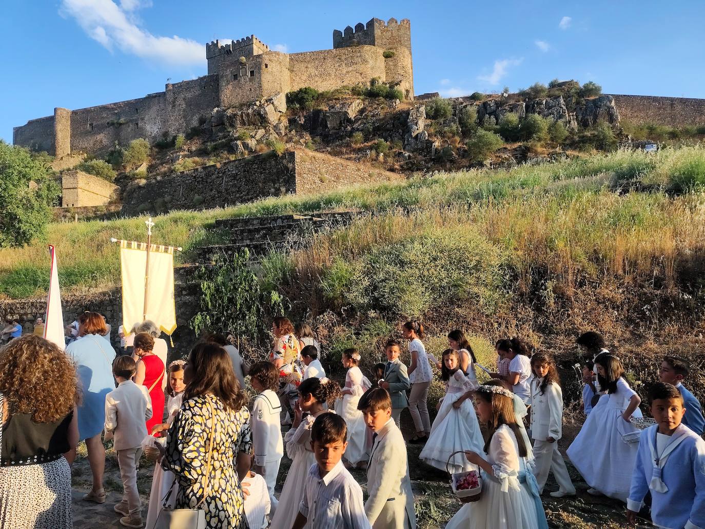 Procesión del Corpus por la Villa Adentro