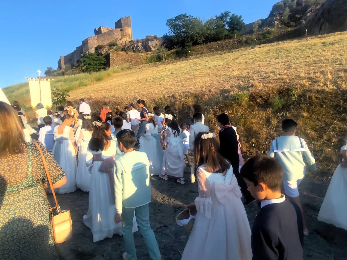 Procesión del Corpus por la Villa Adentro