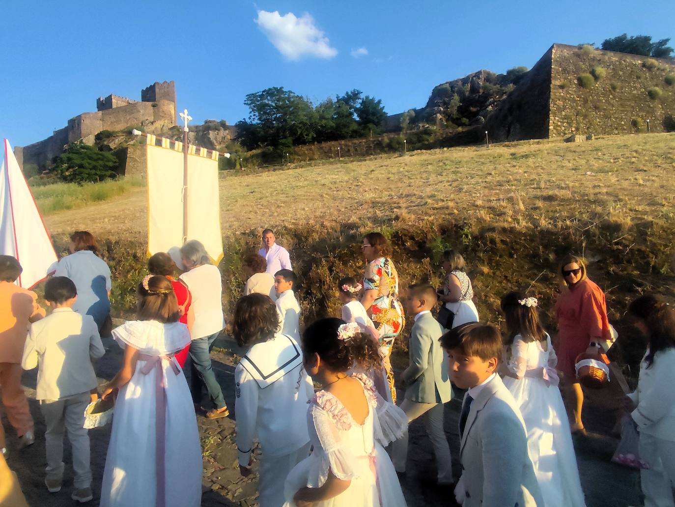 Procesión del Corpus por la Villa Adentro