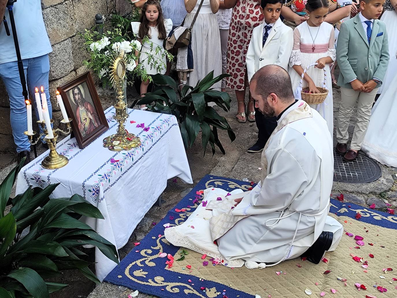 Procesión del Corpus por la Villa Adentro