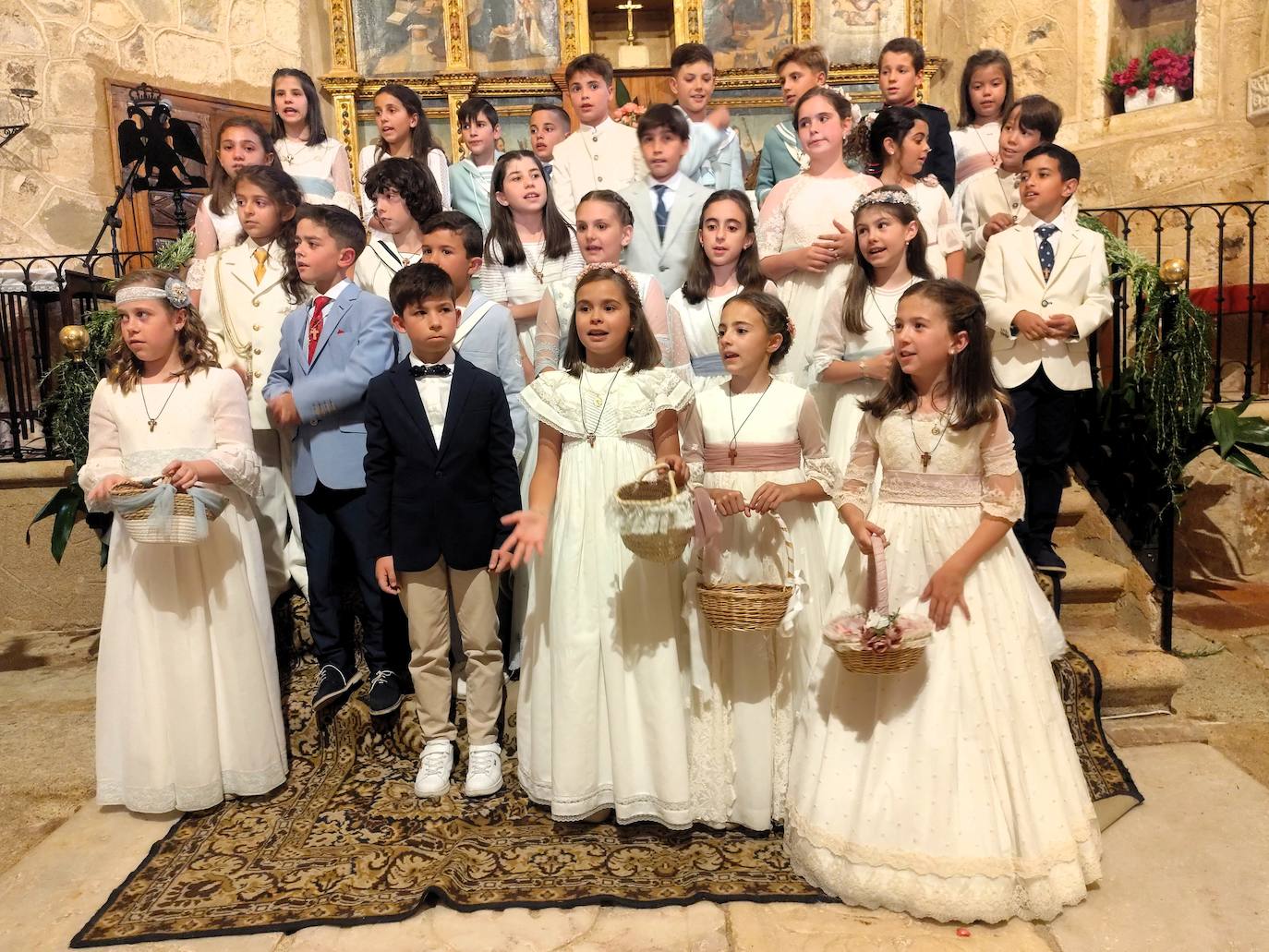 Procesión del Corpus por la Villa Adentro