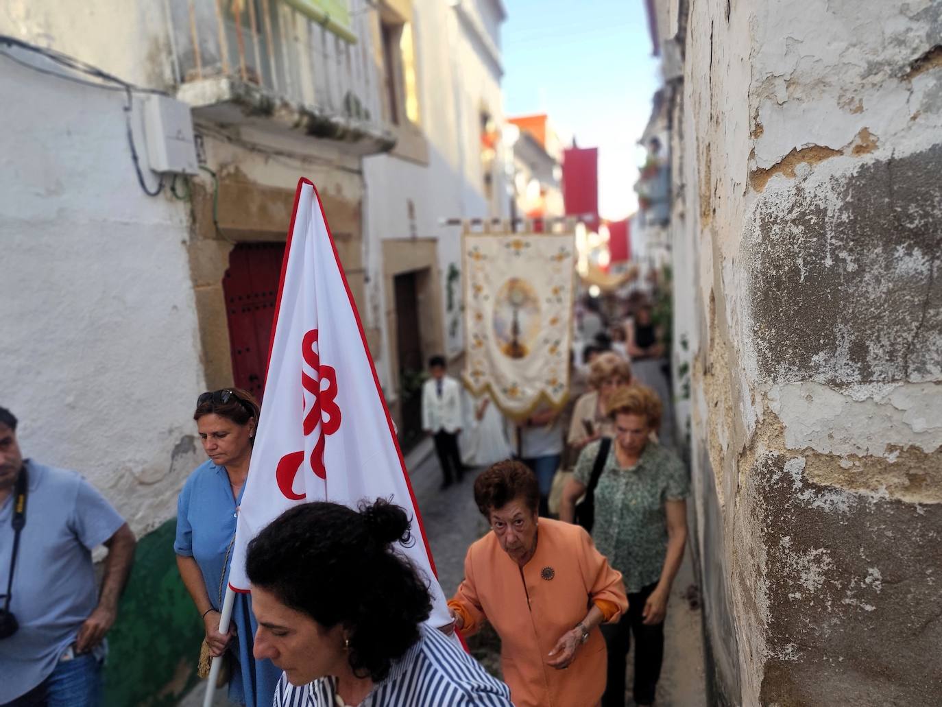 Procesión del Corpus por la Villa Adentro