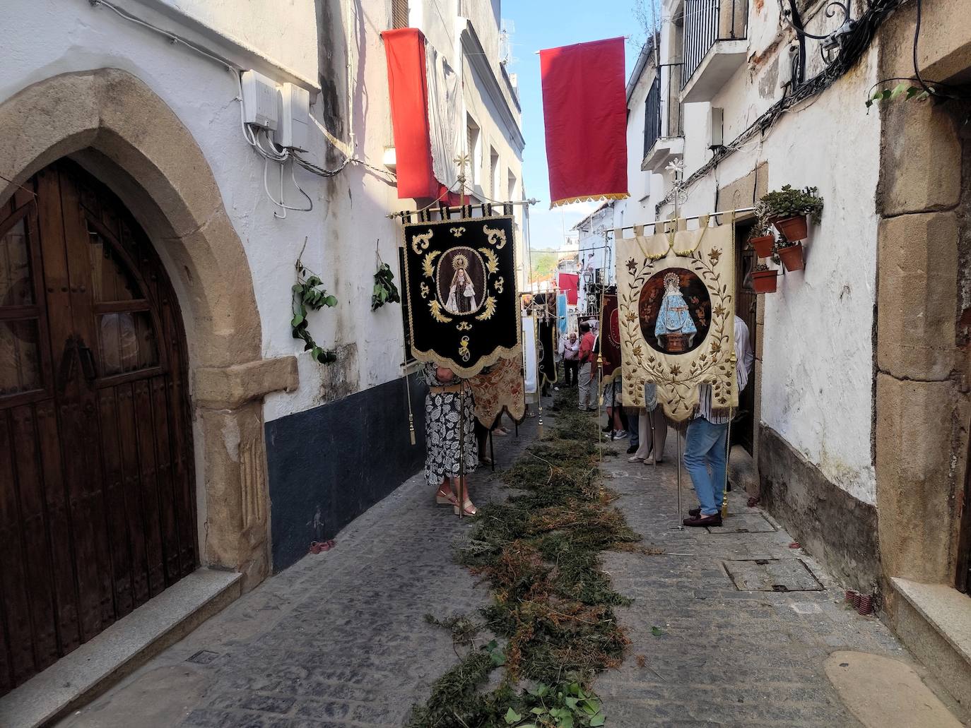 Procesión del Corpus por la Villa Adentro