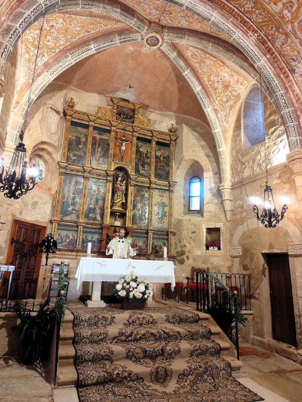 Procesión del Corpus por la Villa Adentro