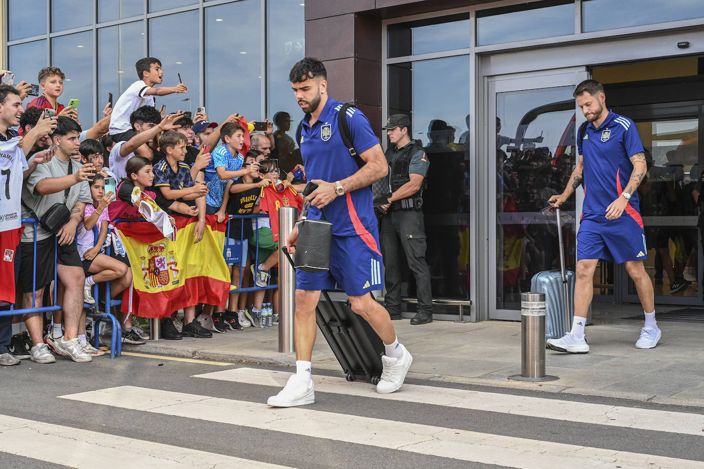 Badajoz recibe a la selección española, en imágenes (II)