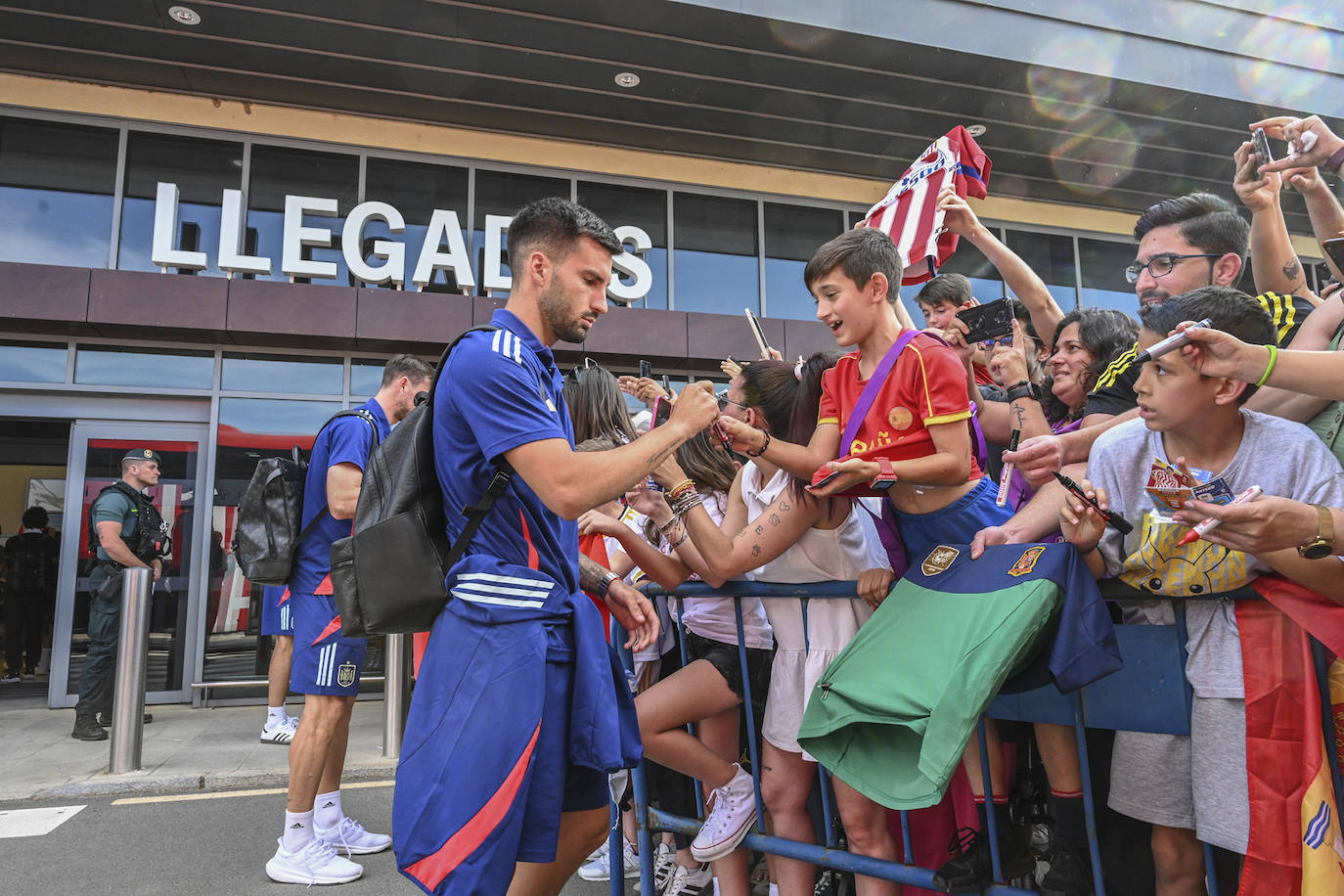 Badajoz recibe a la selección española, en imágenes (II)