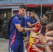 A la caza de un 'selfie' con Morata