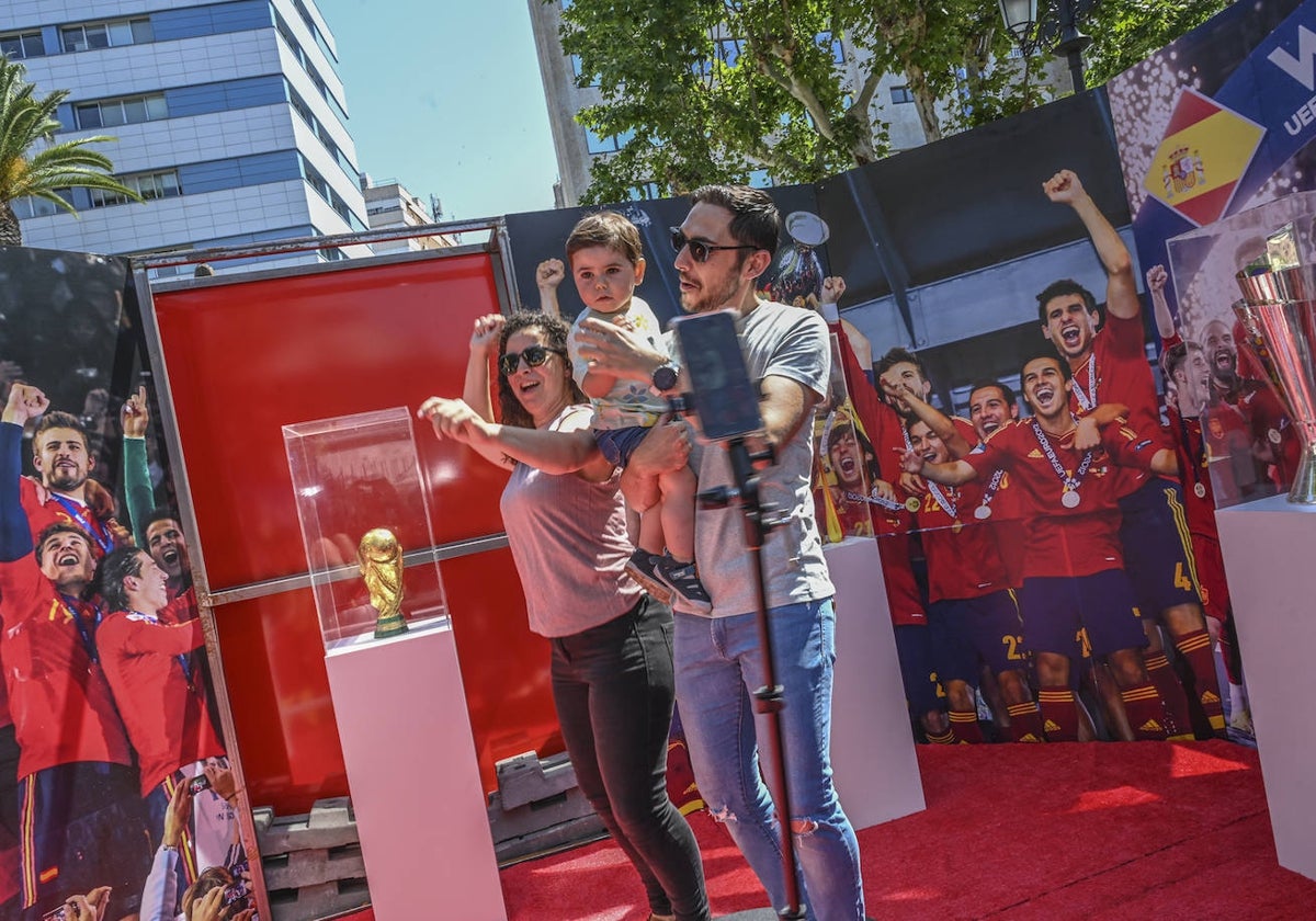 La foto con los trofeos fue la actividad más demandada.