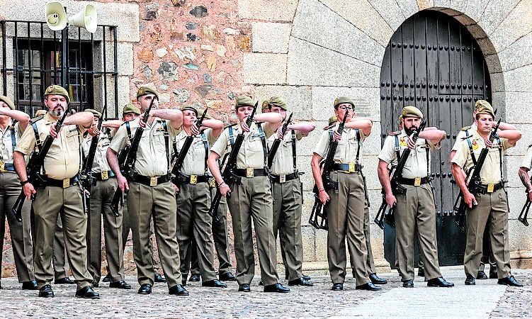 Celebración del día de las Fuerzas Armadas.