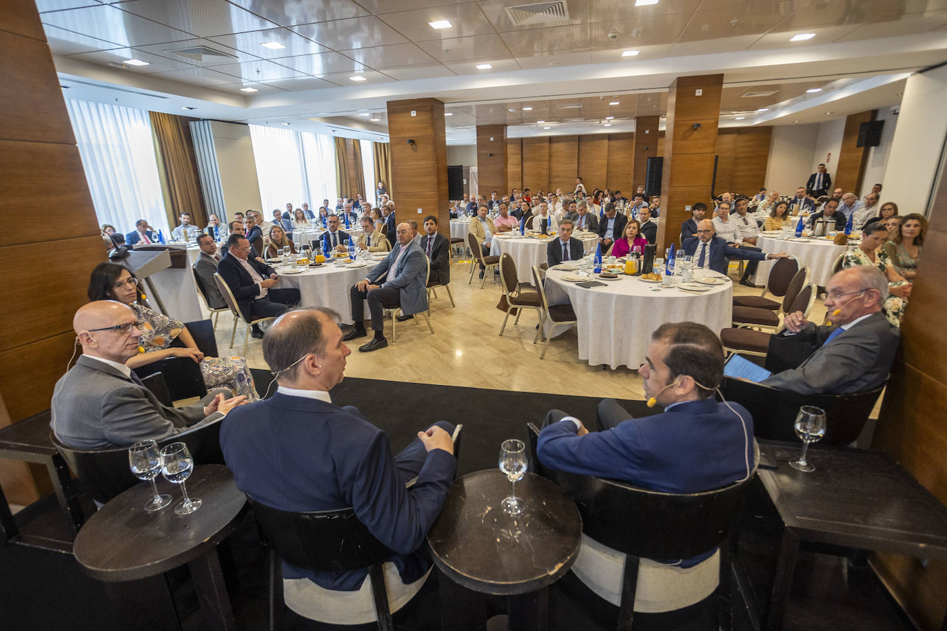 Ambiente del Foro-Santander de perspectivas empresariales