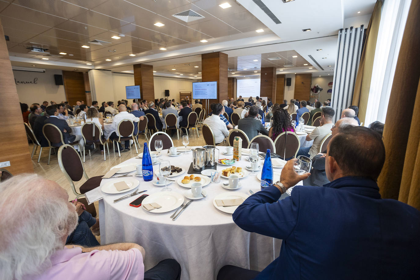 Ambiente del Foro-Santander de perspectivas empresariales