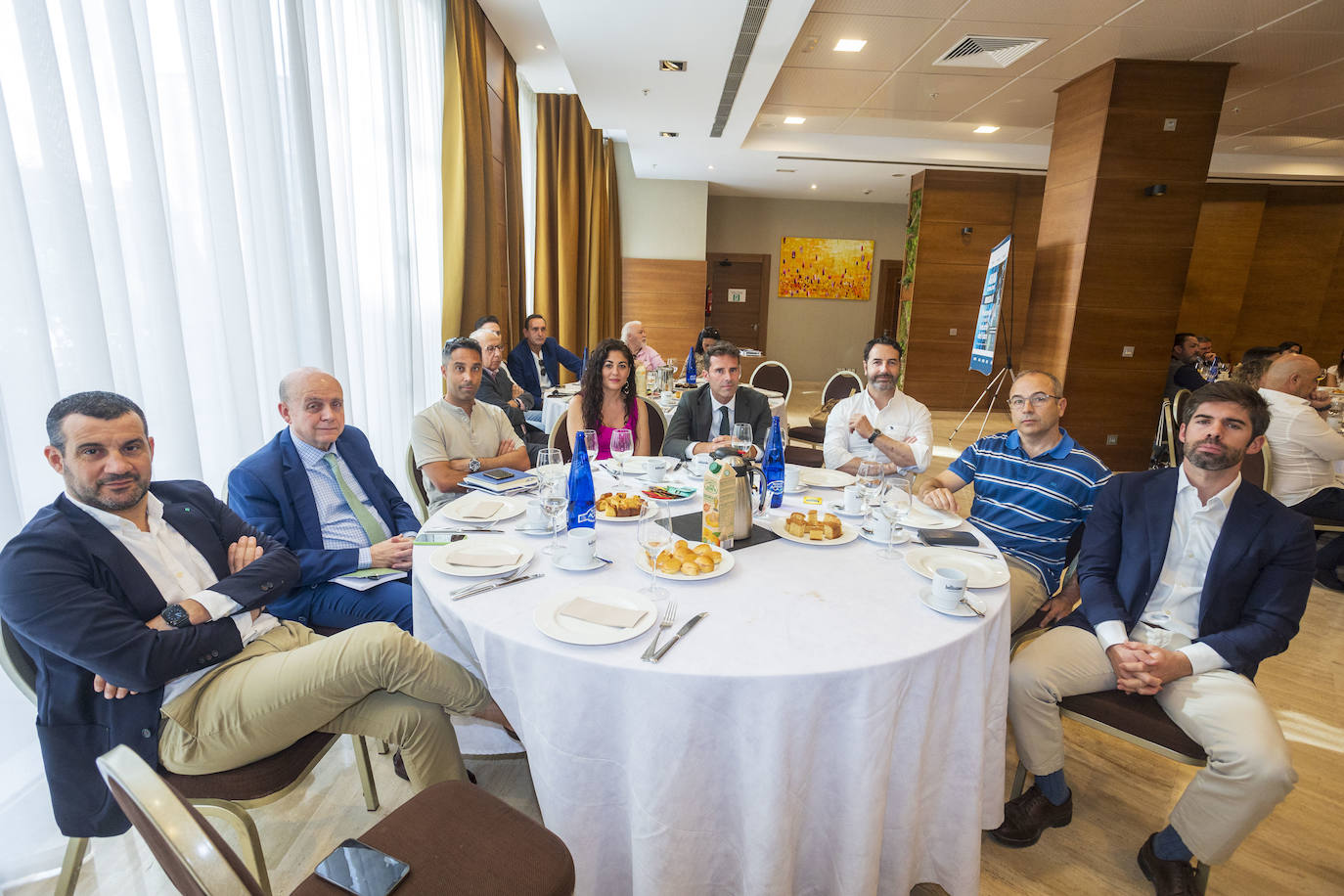 Manuel Granado, Fernando Campón, David Parra, Luz Marina Hernández, Carlos Muñoz, Gonzalo García, Javier Exposito y Fernando Palazuelo.