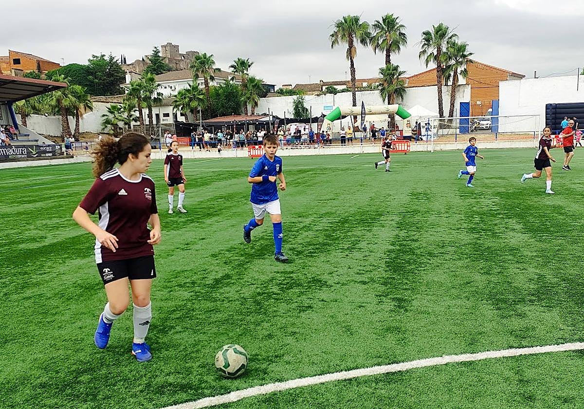 Disputa de uno de los encuentros