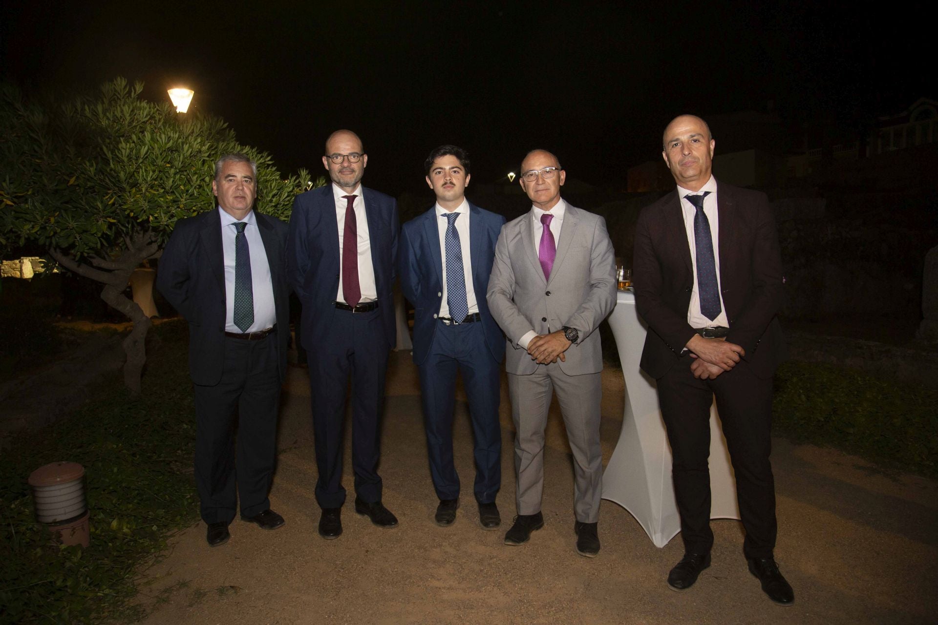 Fernando Mena, Justiniano Cortés, Fernando Mena, Juan Pedro Sánchez y Francisco José Sánchez. 