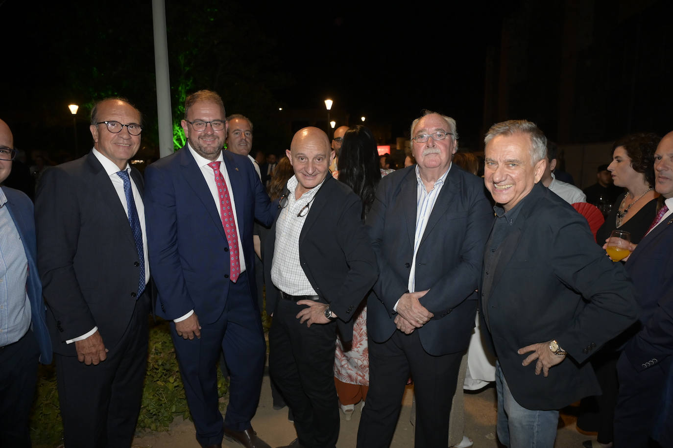 Antonio Rodríguez Osuna, Antonio Pérez, Chano Fernández y José Polo.