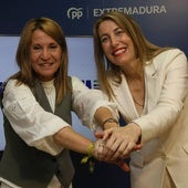 El PP celebra el resultado de las elecciones europeas en Extremadura