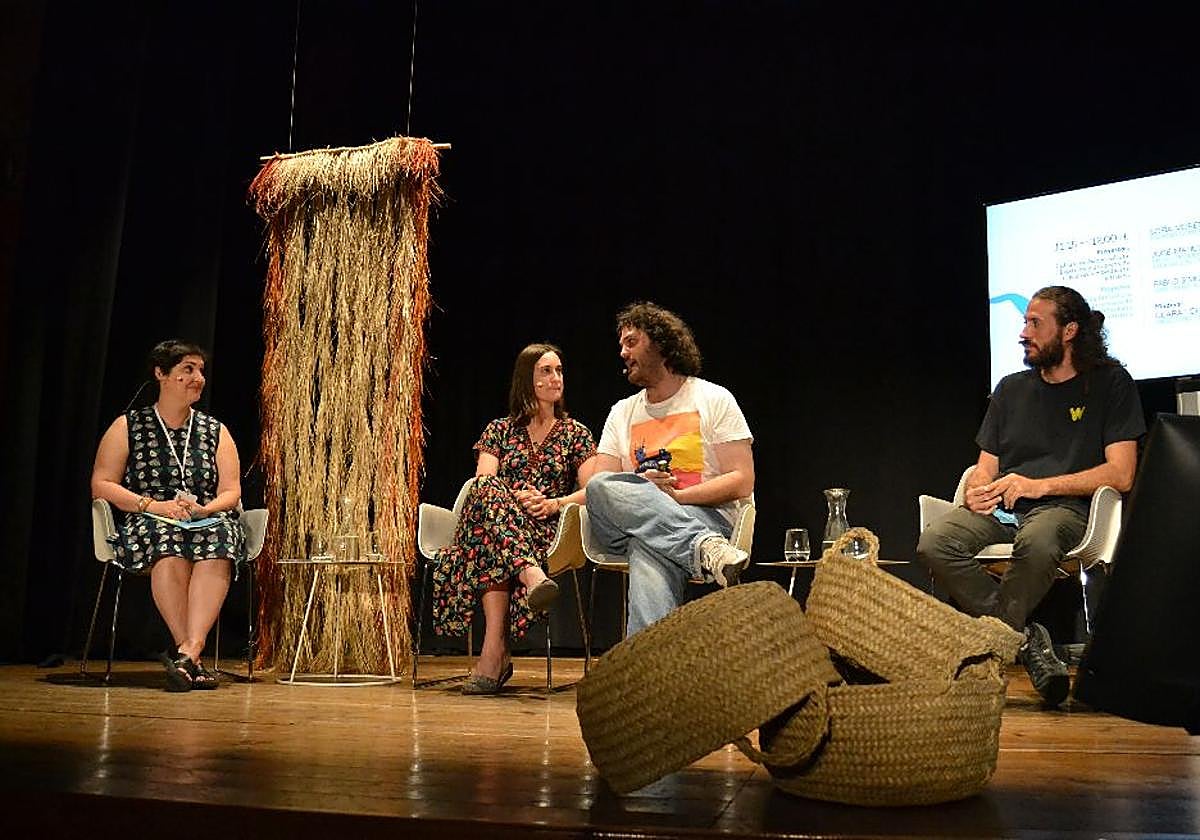 José Manuel Tienza participando en una mesa del foro